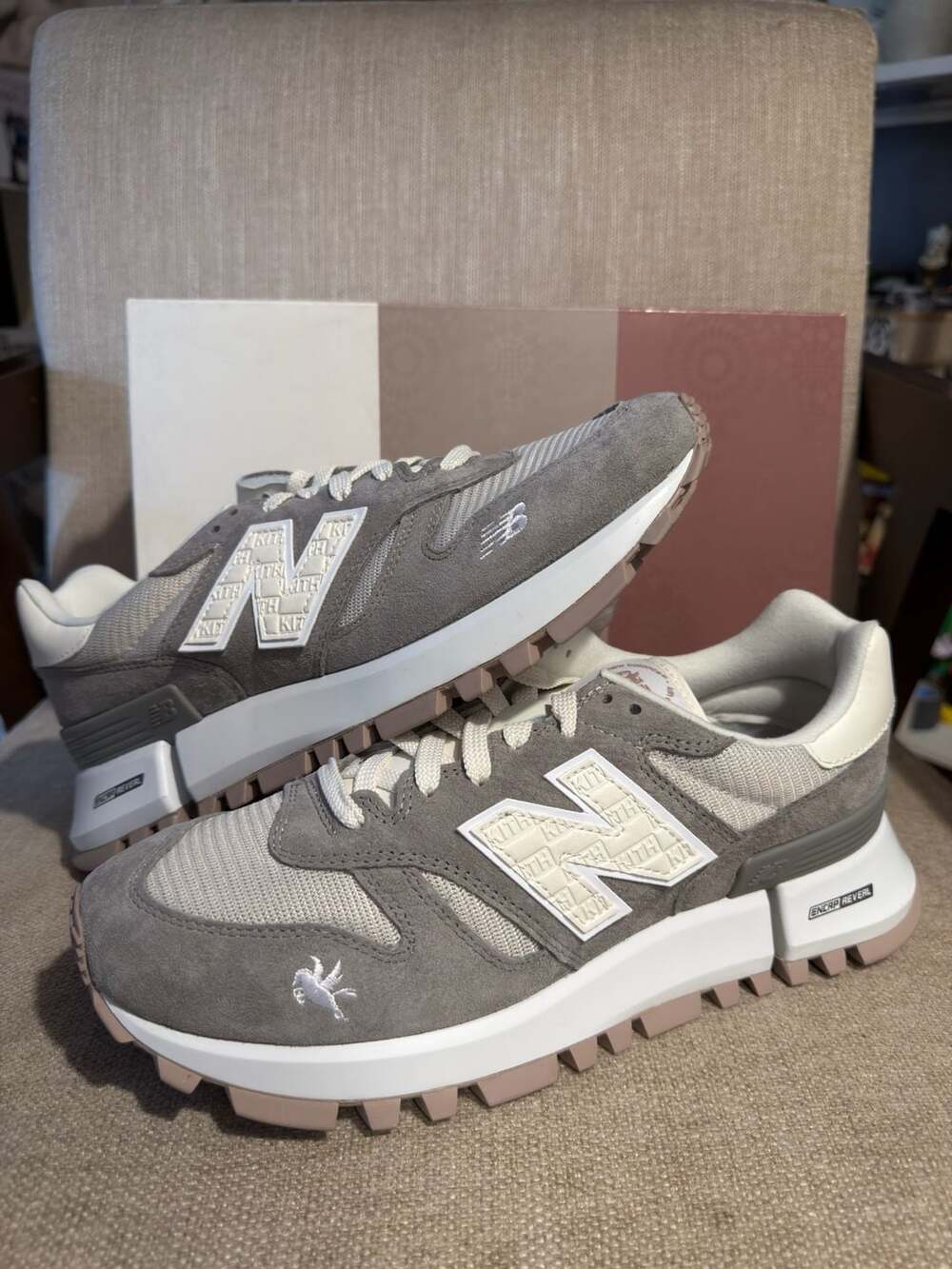 Kith x New Balance RC 1300 10th Anniversary 'Elephant Skin' Sneakers